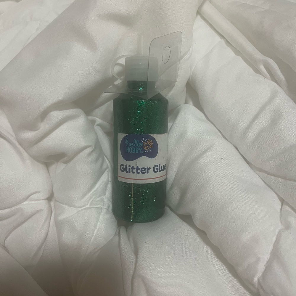Green Glitter Glue